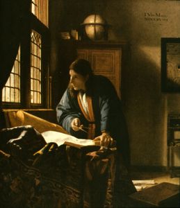 Jan Vermeer: A geográfus, 1669